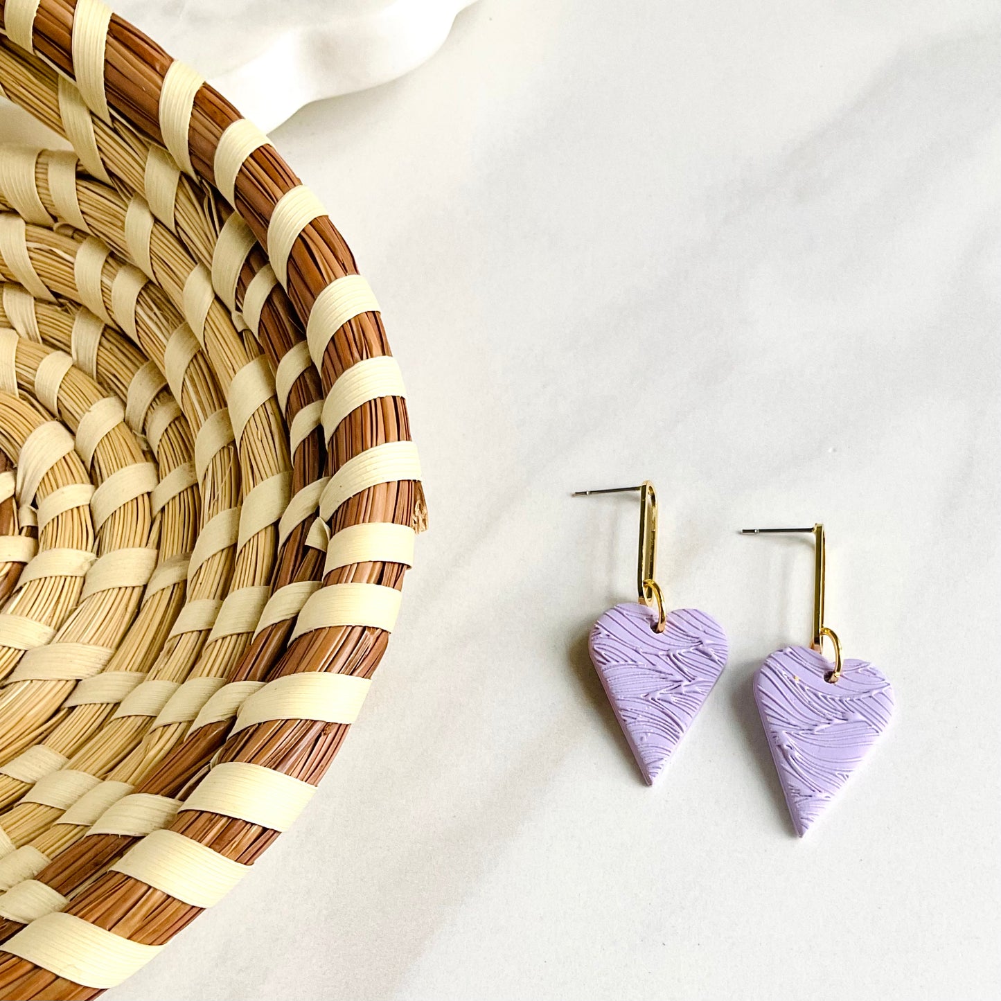 Lavender Heart Textured (Small)