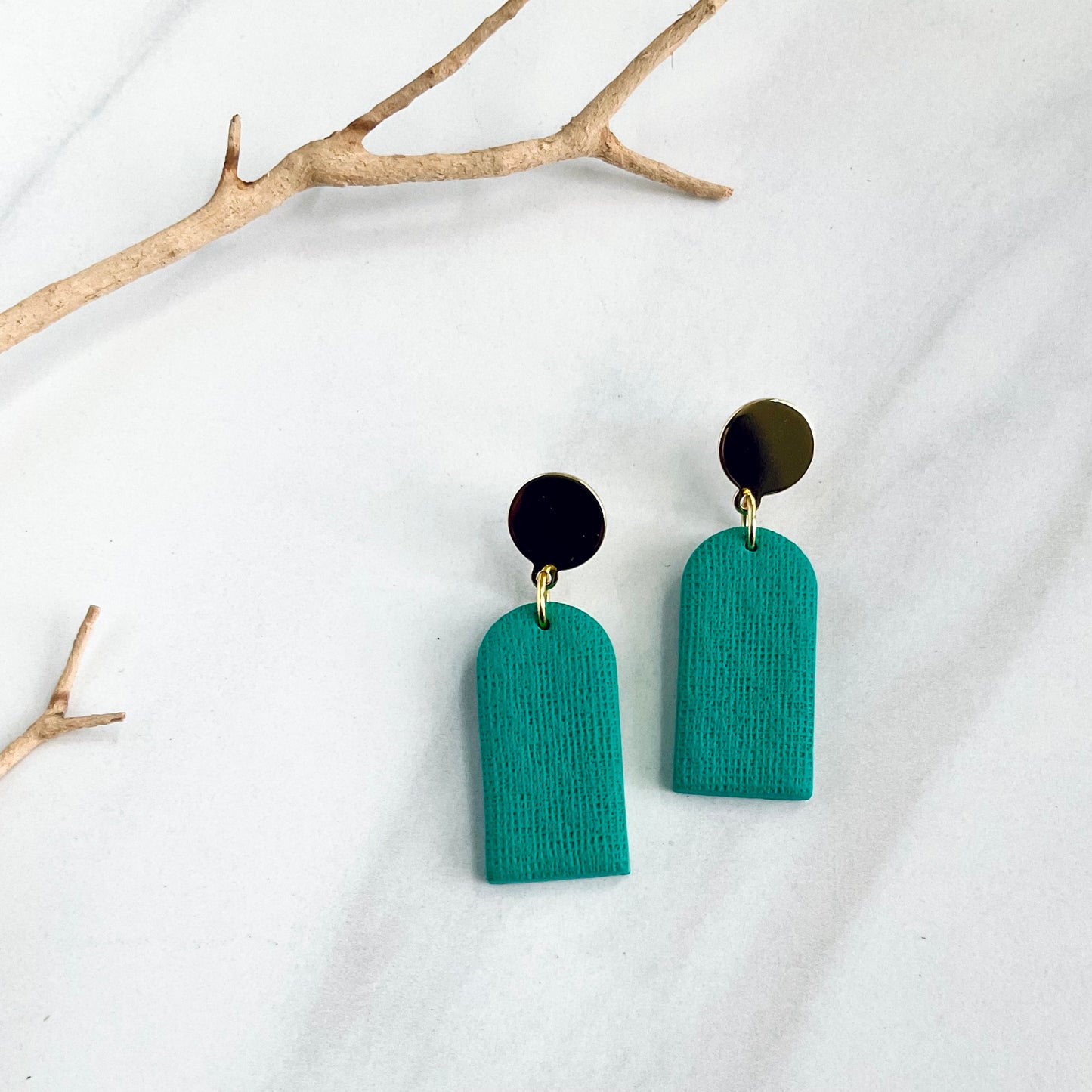 Sea Green + Brass