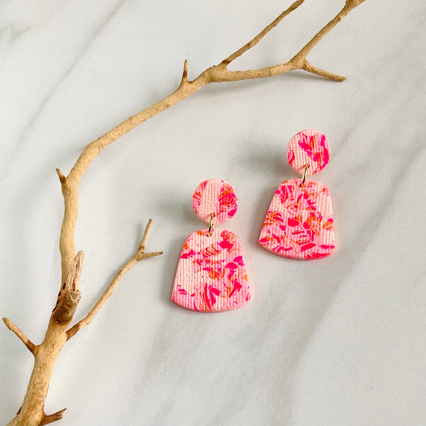 Kay // Rose Print Textured
