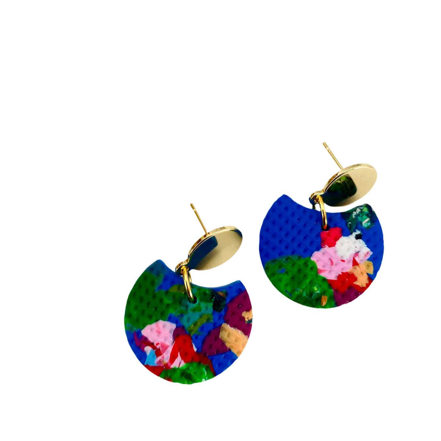 Birdie // Cobalt Blue Floral Print