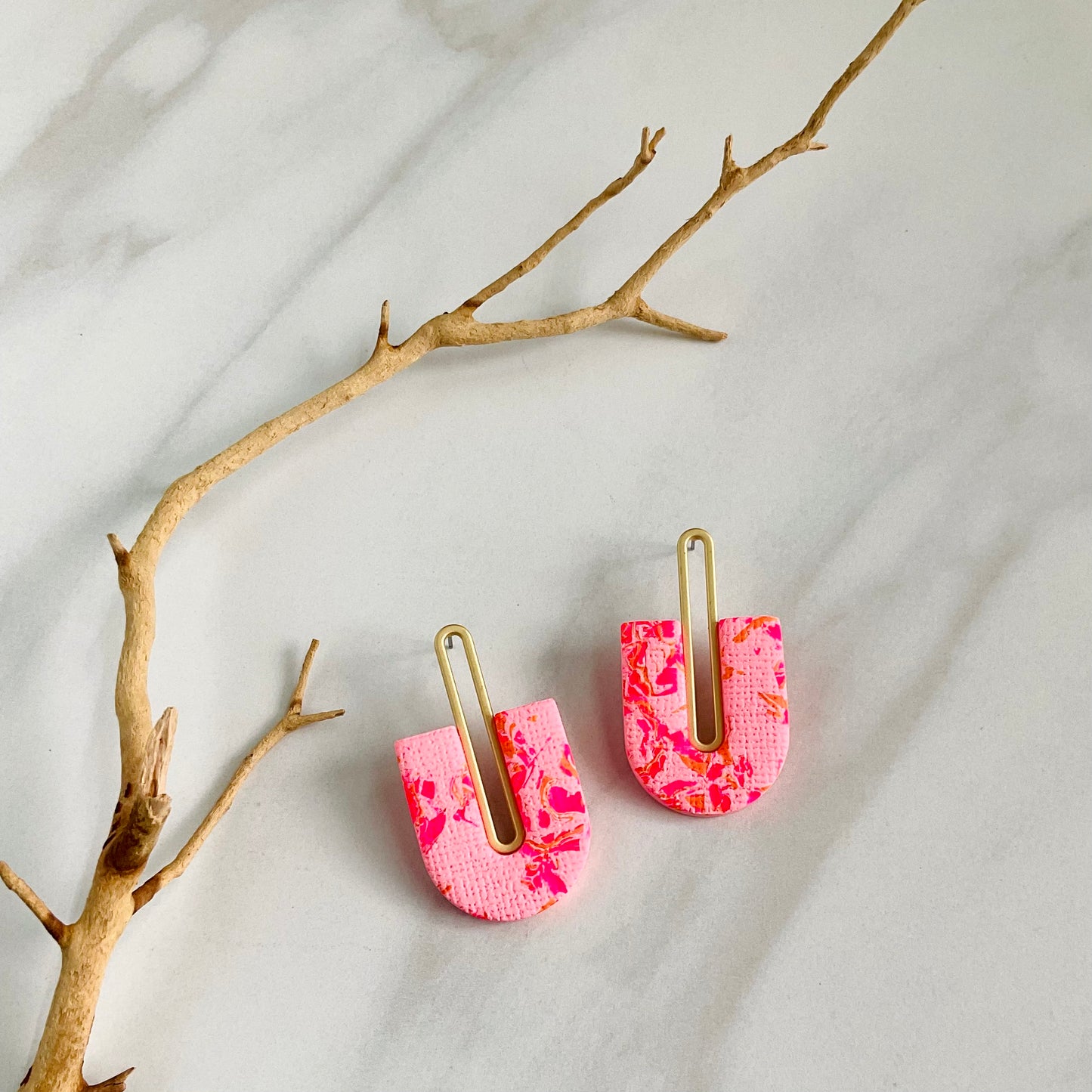 Gracie // Rose Print Textured (Gold)