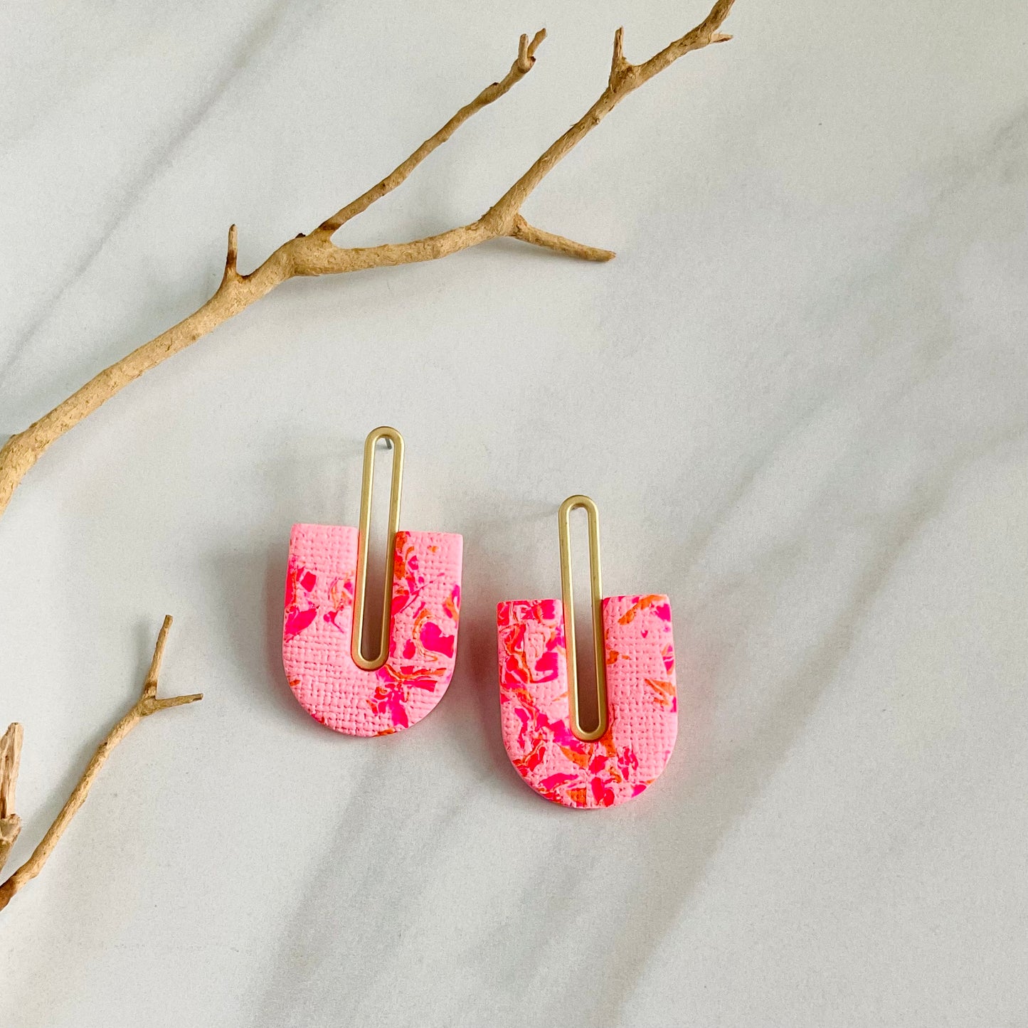 Gracie // Rose Print Textured (Gold)