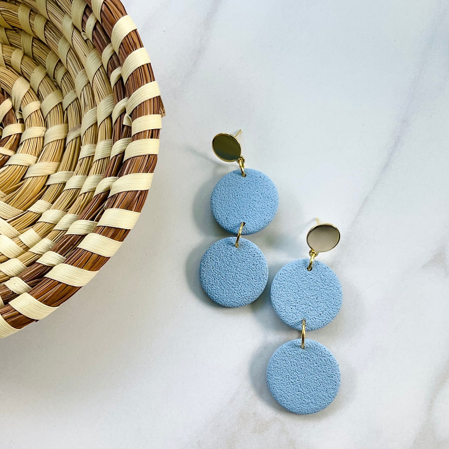 Deuce // Light Blue Textured