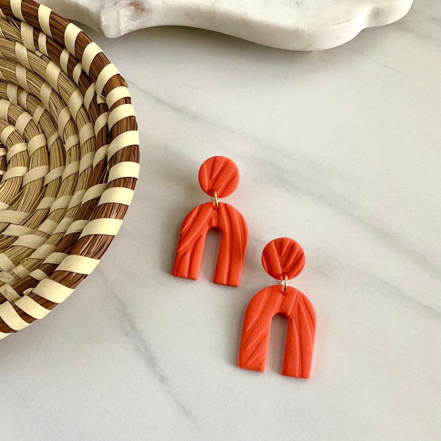 Arches // Orange Textured