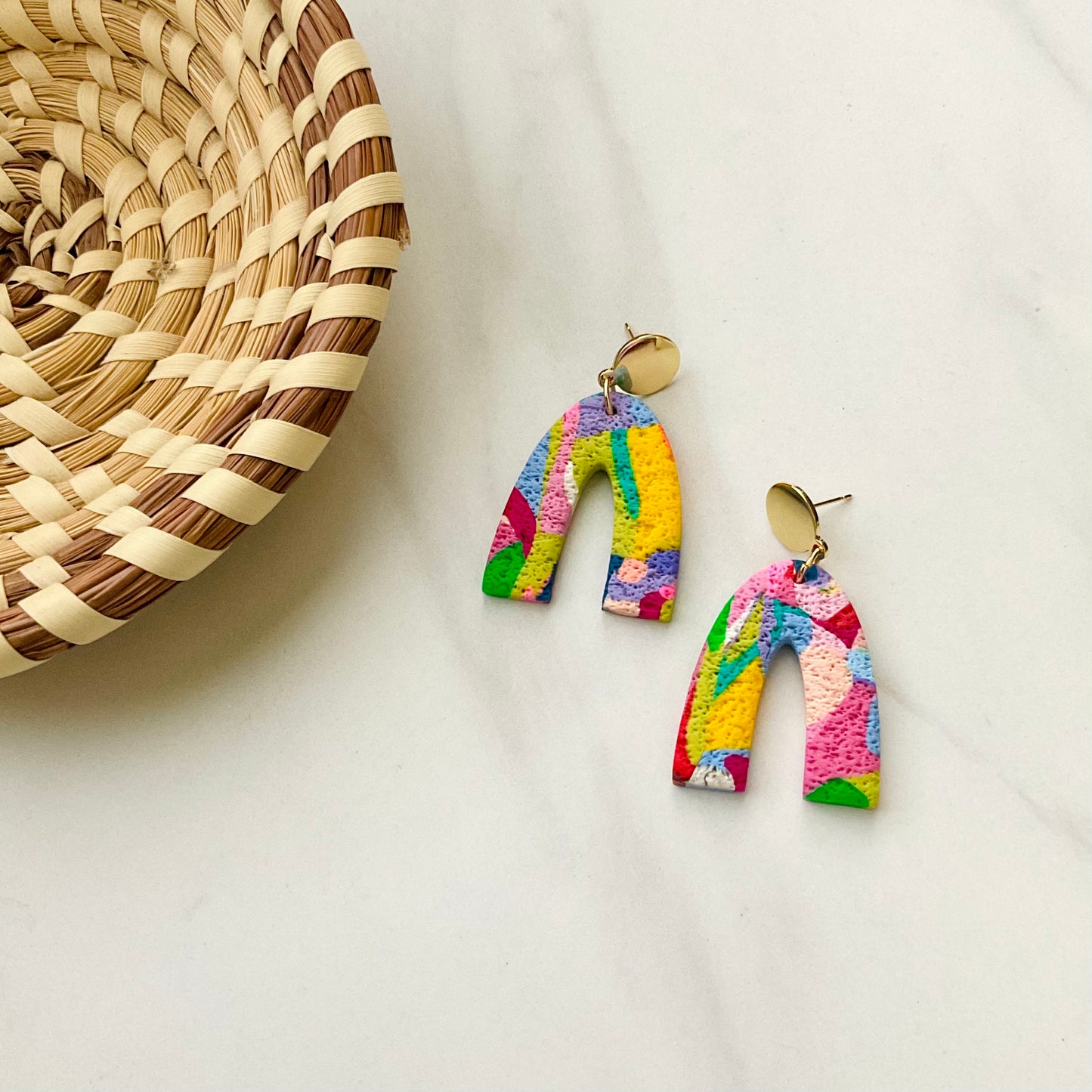 Arches // Summer Circus Print Textured
