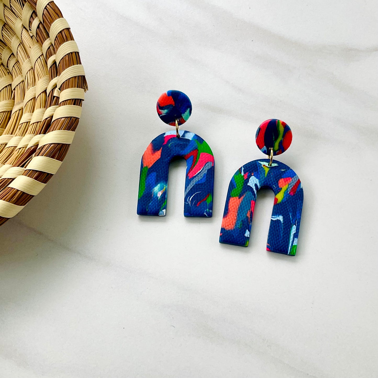 Montra Arches // Azure Circus Print