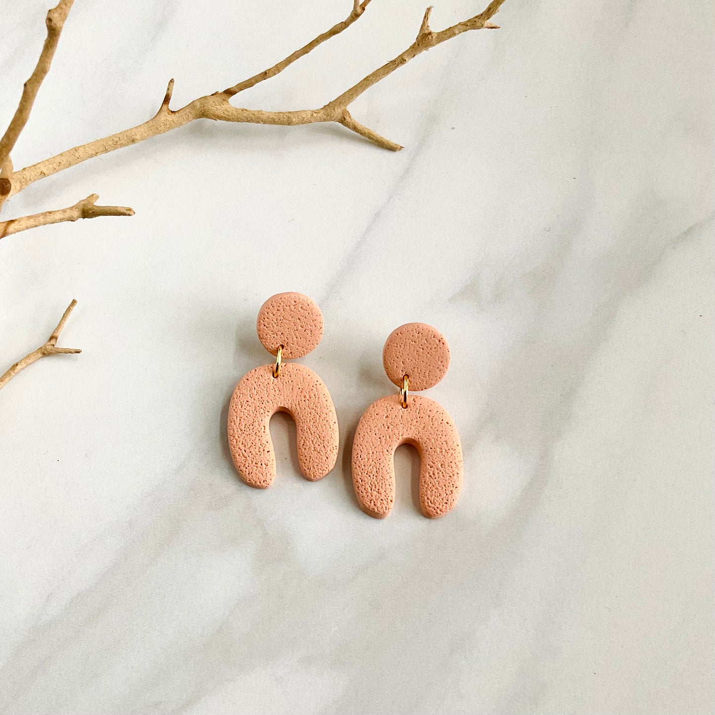Sia Arches // Peach Textured