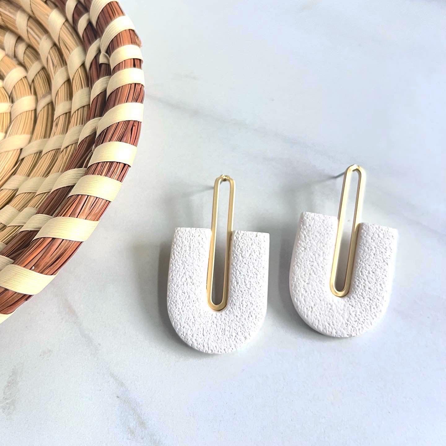 Gracie // Blanc Textured (Gold)