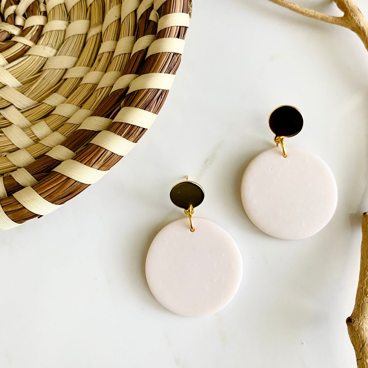 Blanc Opal + Brass