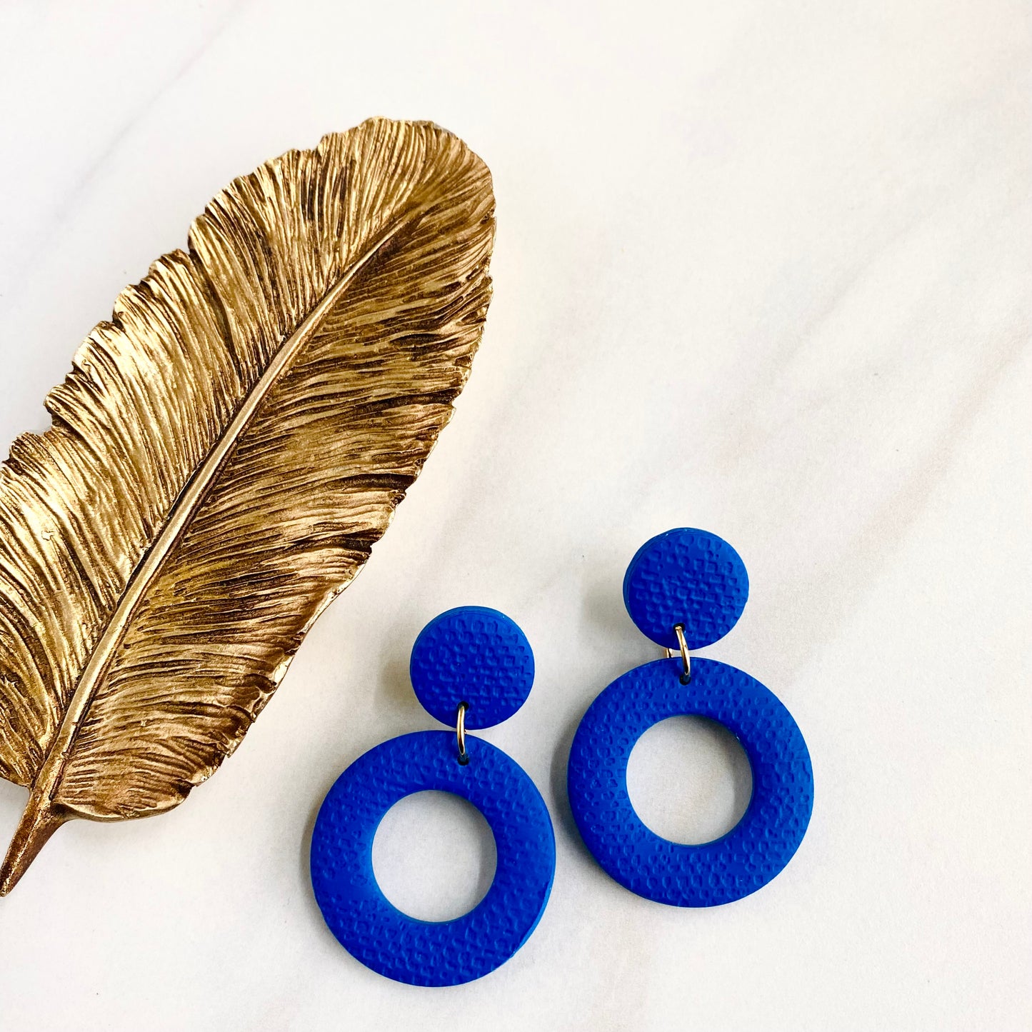 Katie // Cobalt Blue Textured