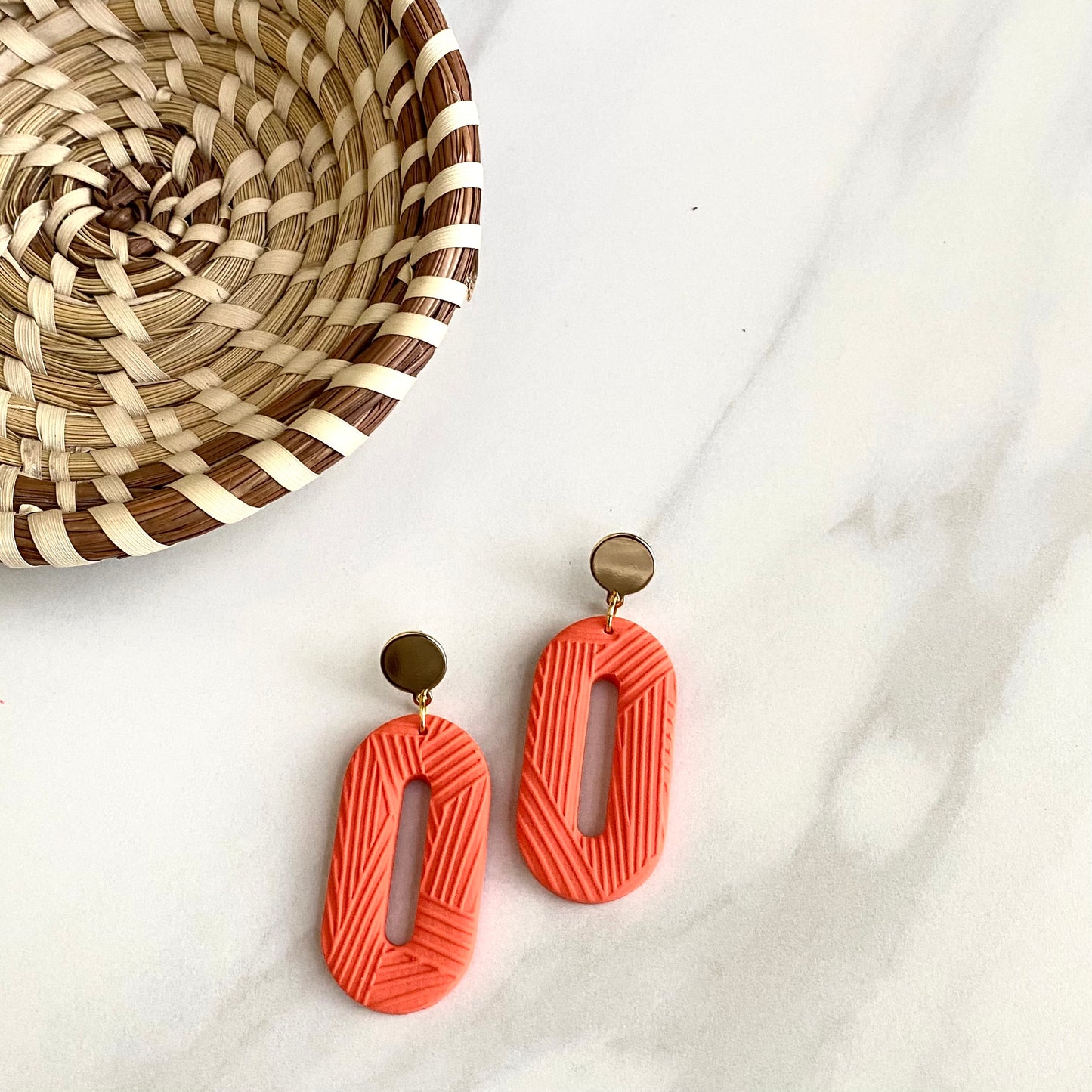 Olivia // Simply Orange Textured