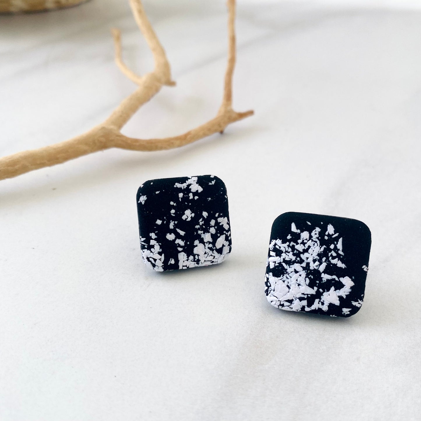 Black Mayfair Studs