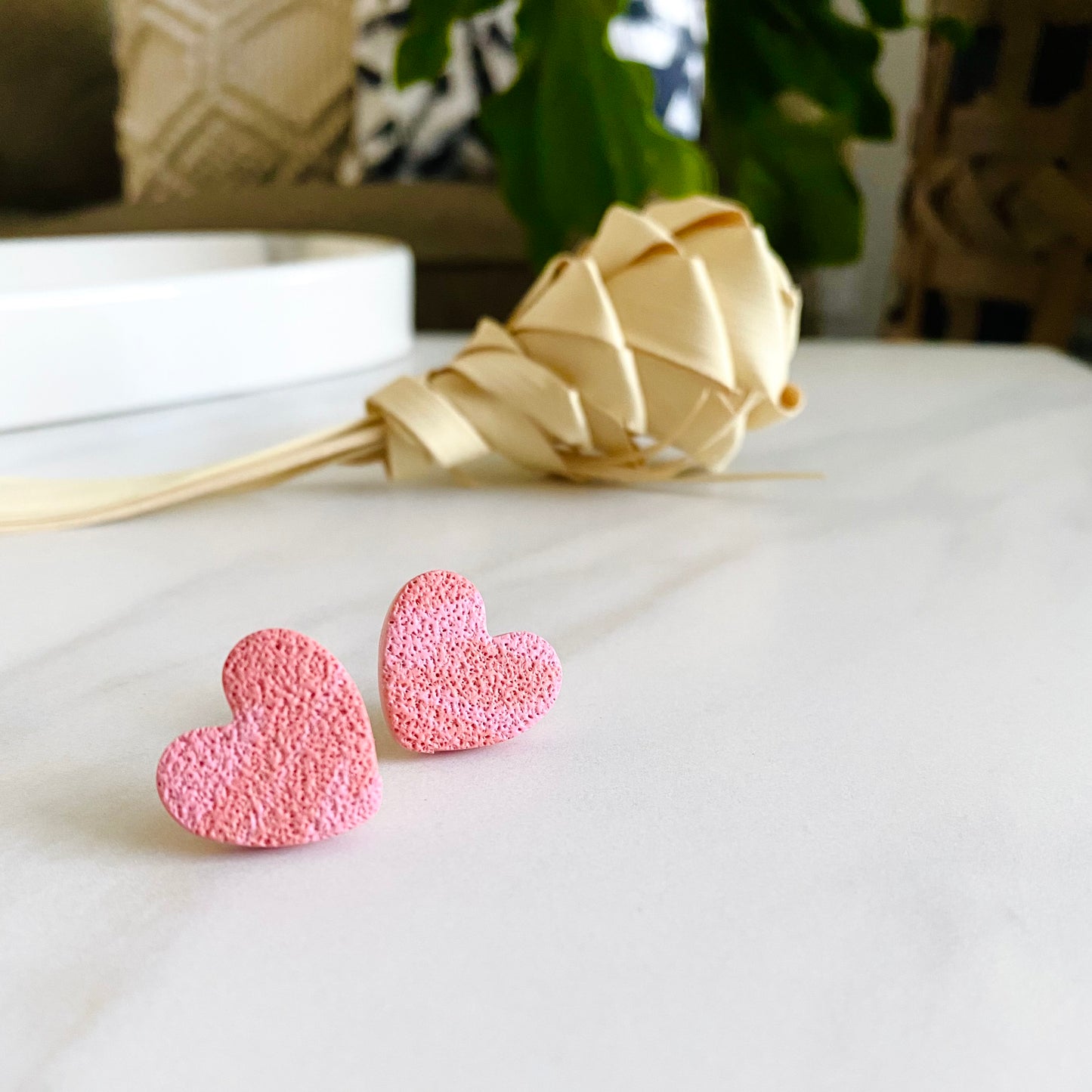 Sweetheart Textured Studs