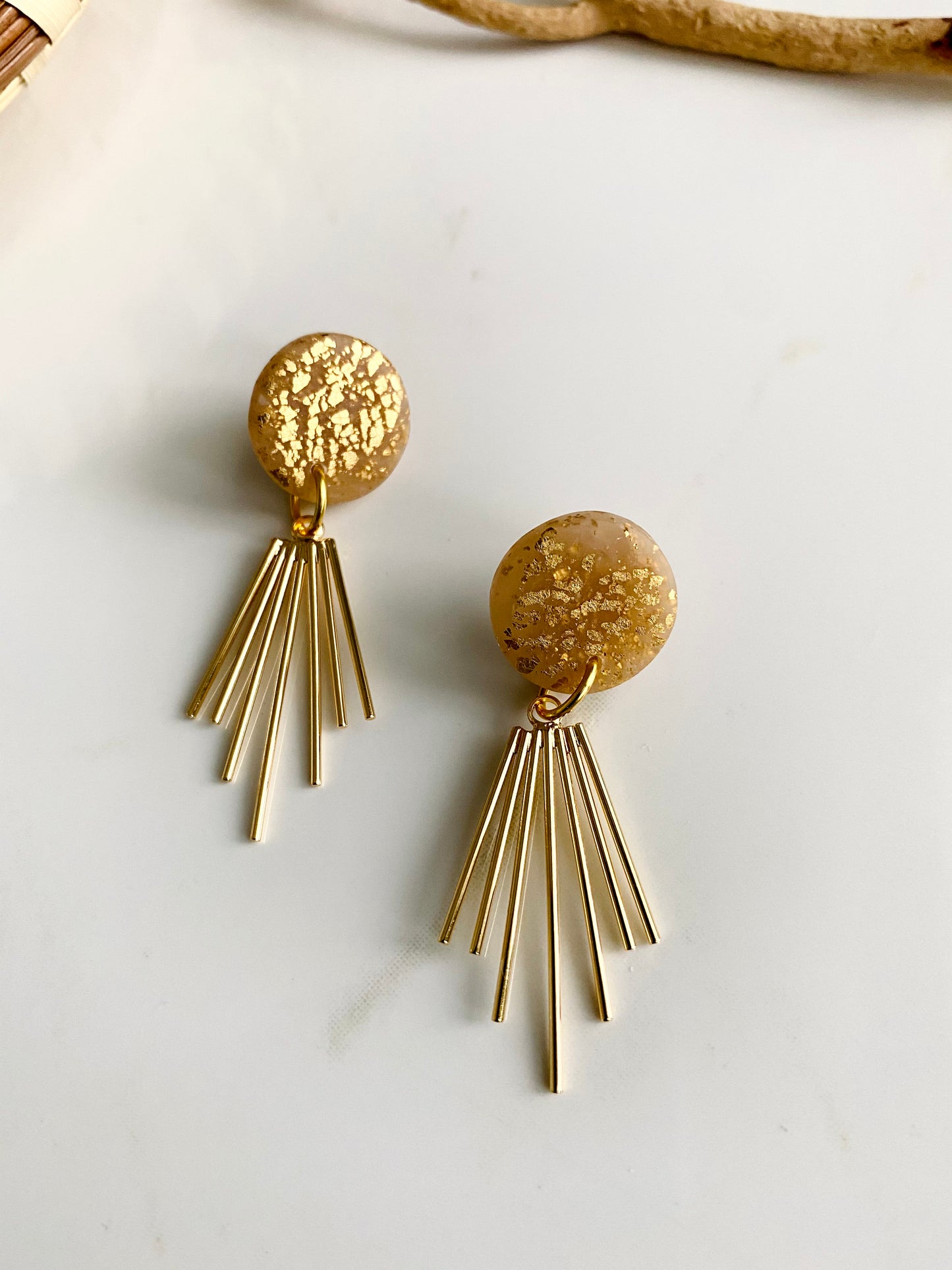Gold Sparkle + Brass