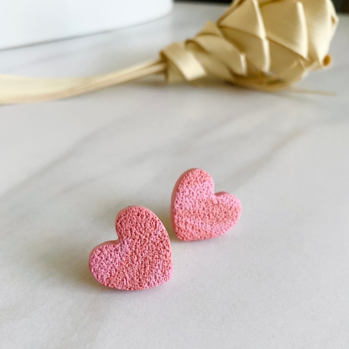 Sweetheart Textured Studs