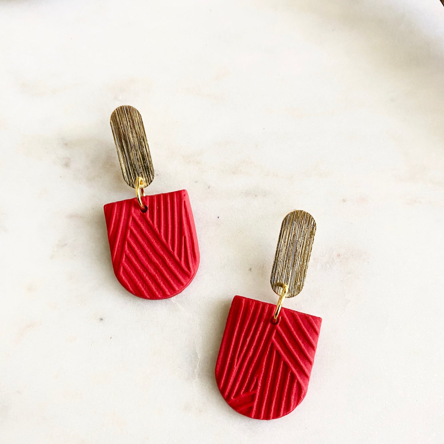 Flaming Textured + Brass