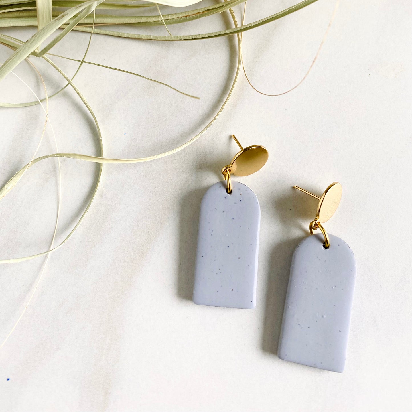 Gray + Brass