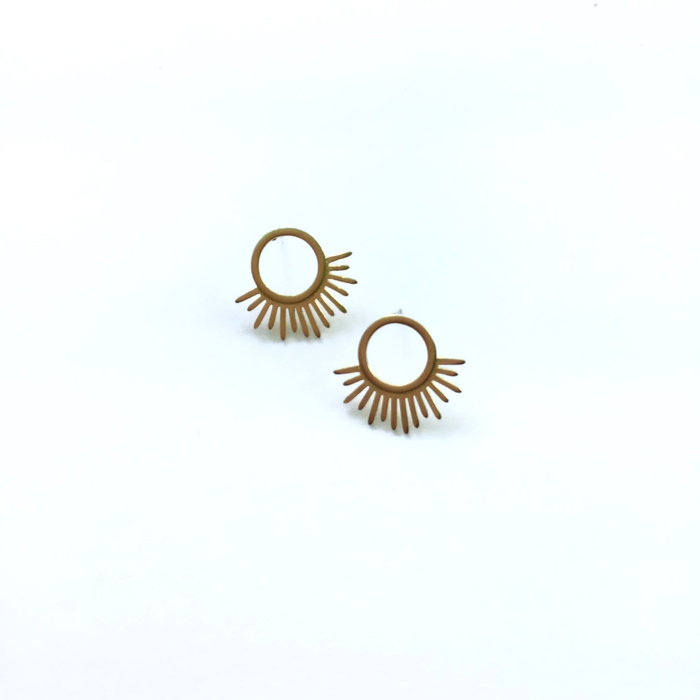 Brass Sunny Studs