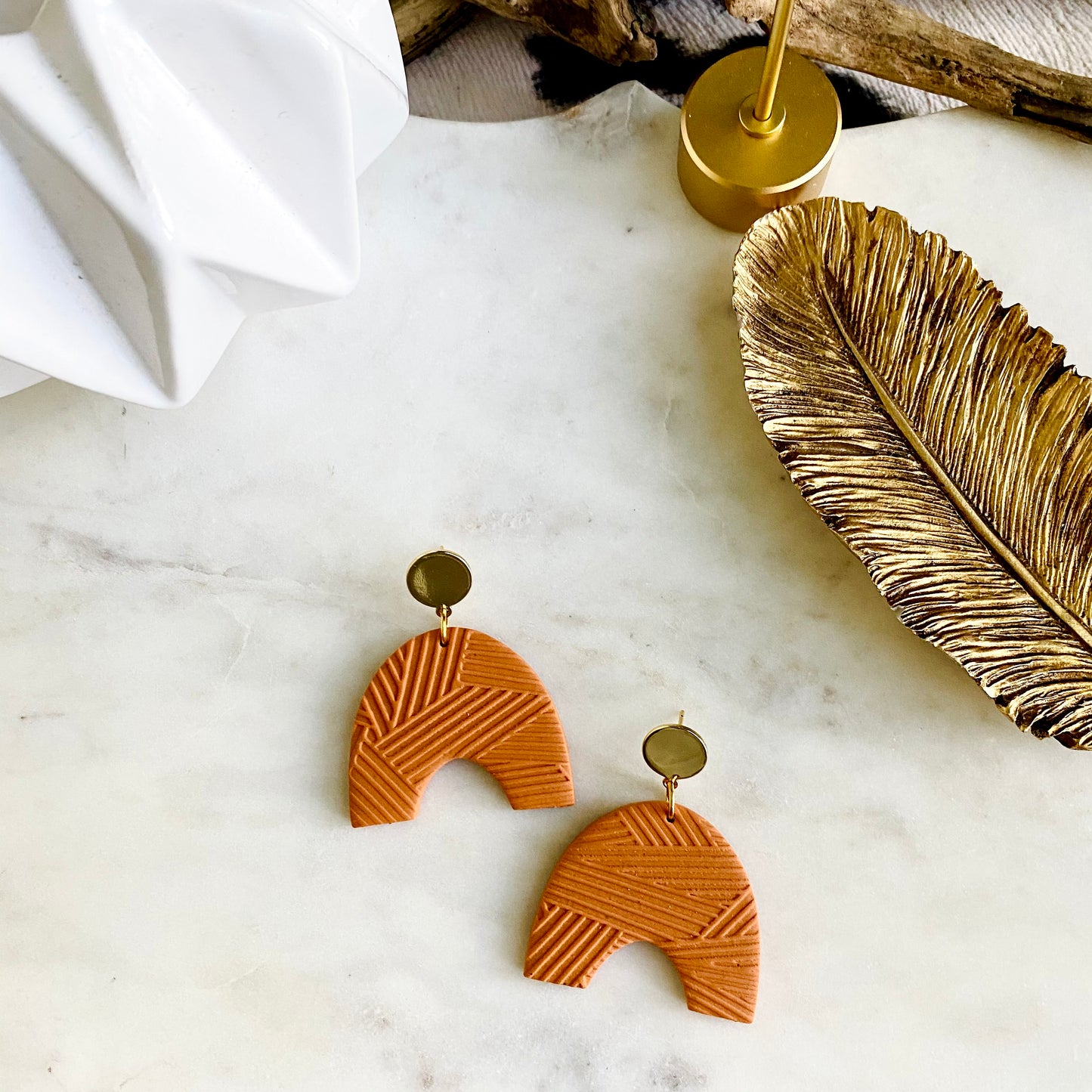 Arches // Orange Textured