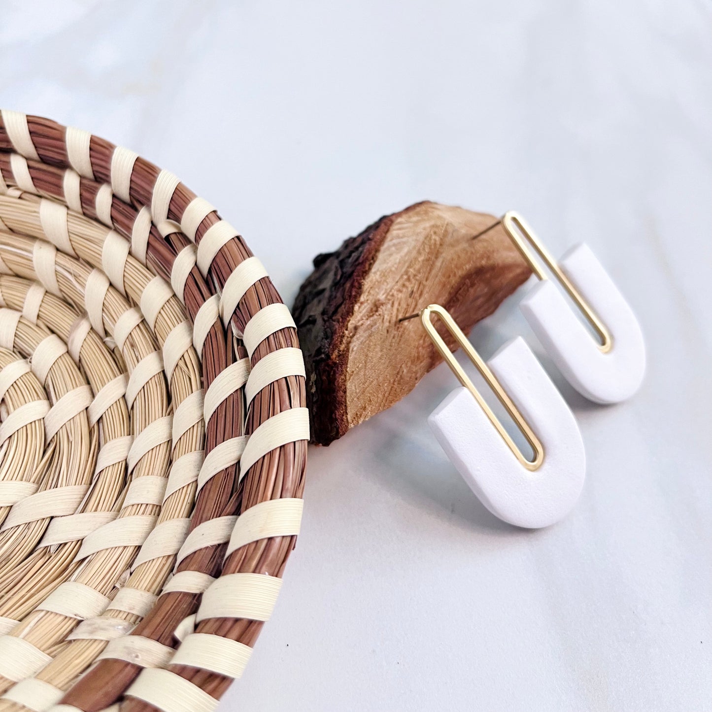 Gracie // Blanc Textured (Gold)