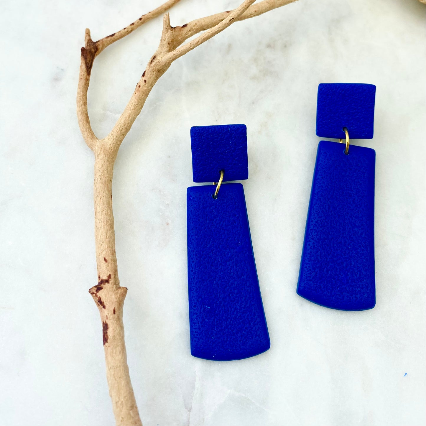 Ida // Cobalt Blue Textured