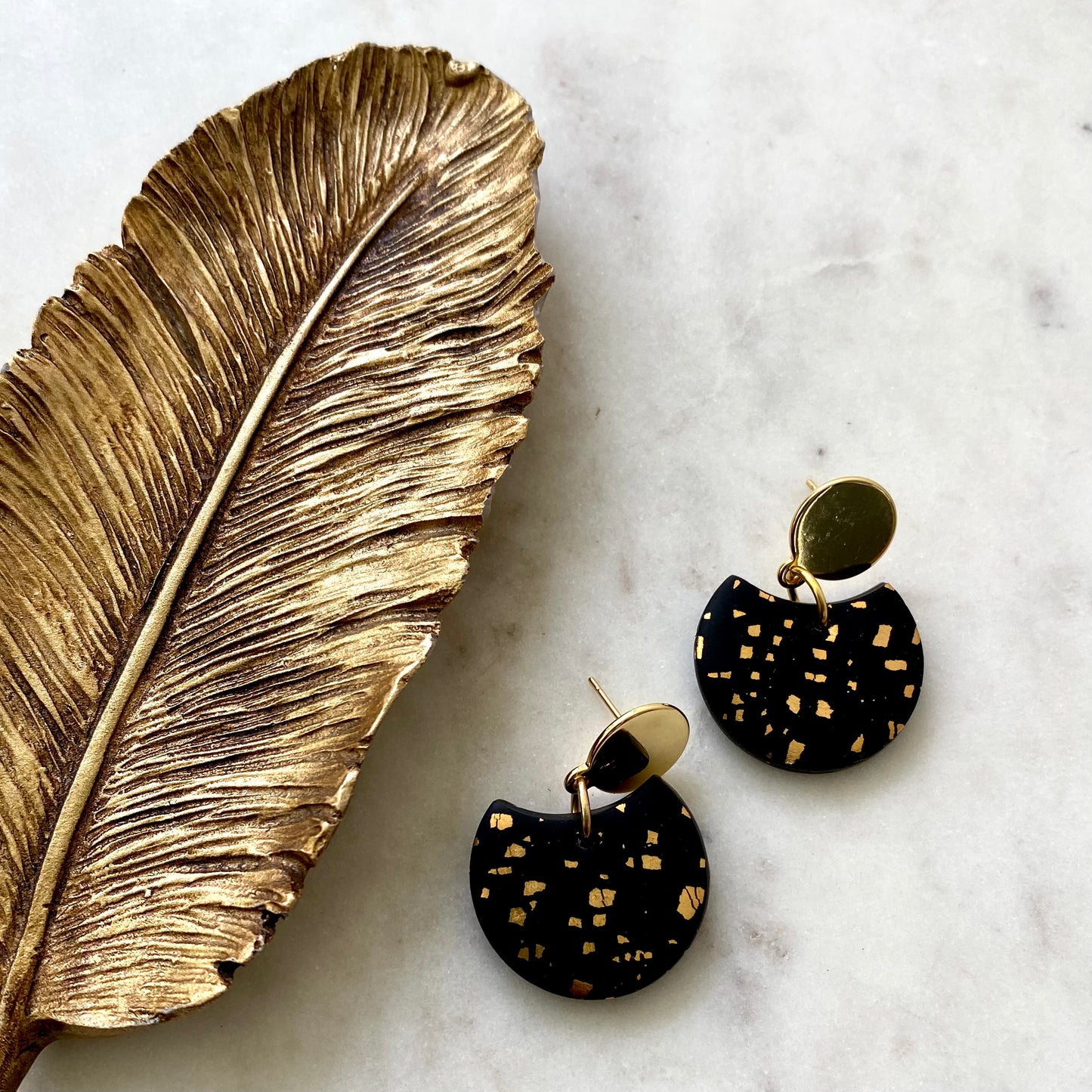 Sparkle Black + Brass