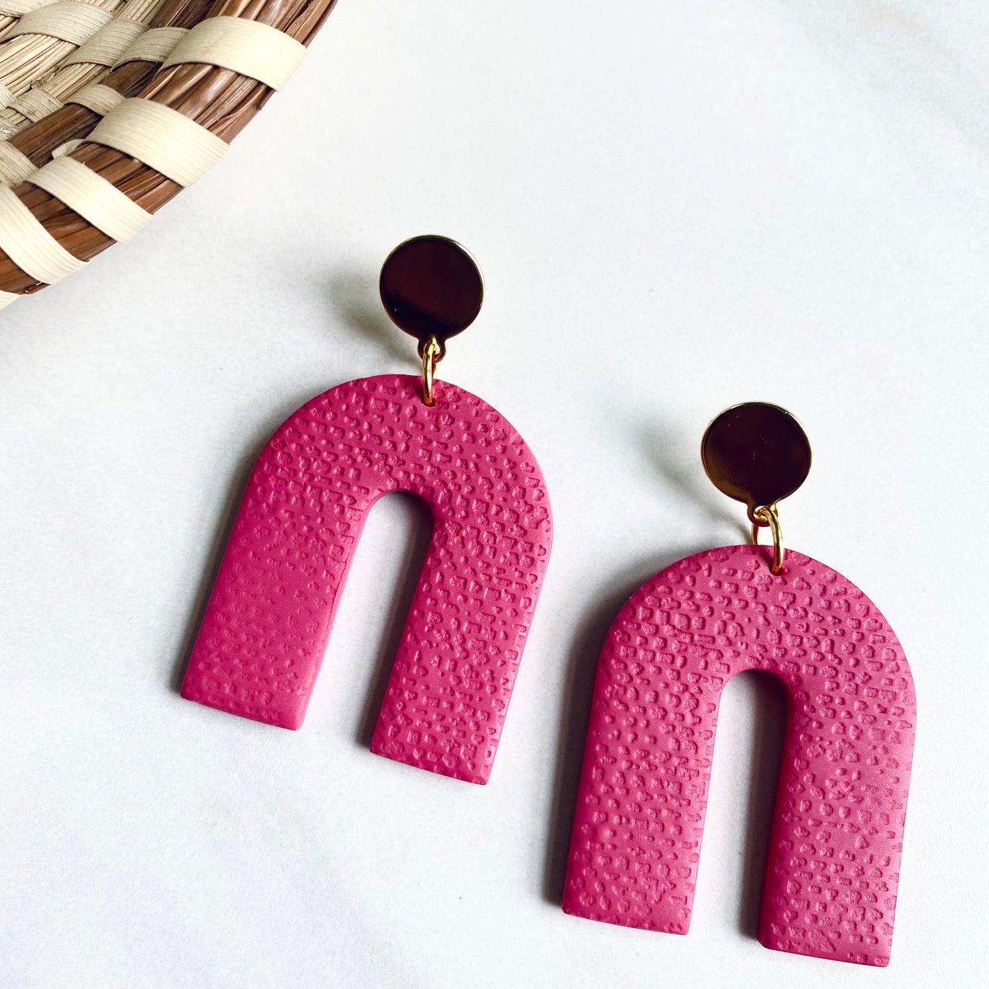 Arches // Intense Pink Textured