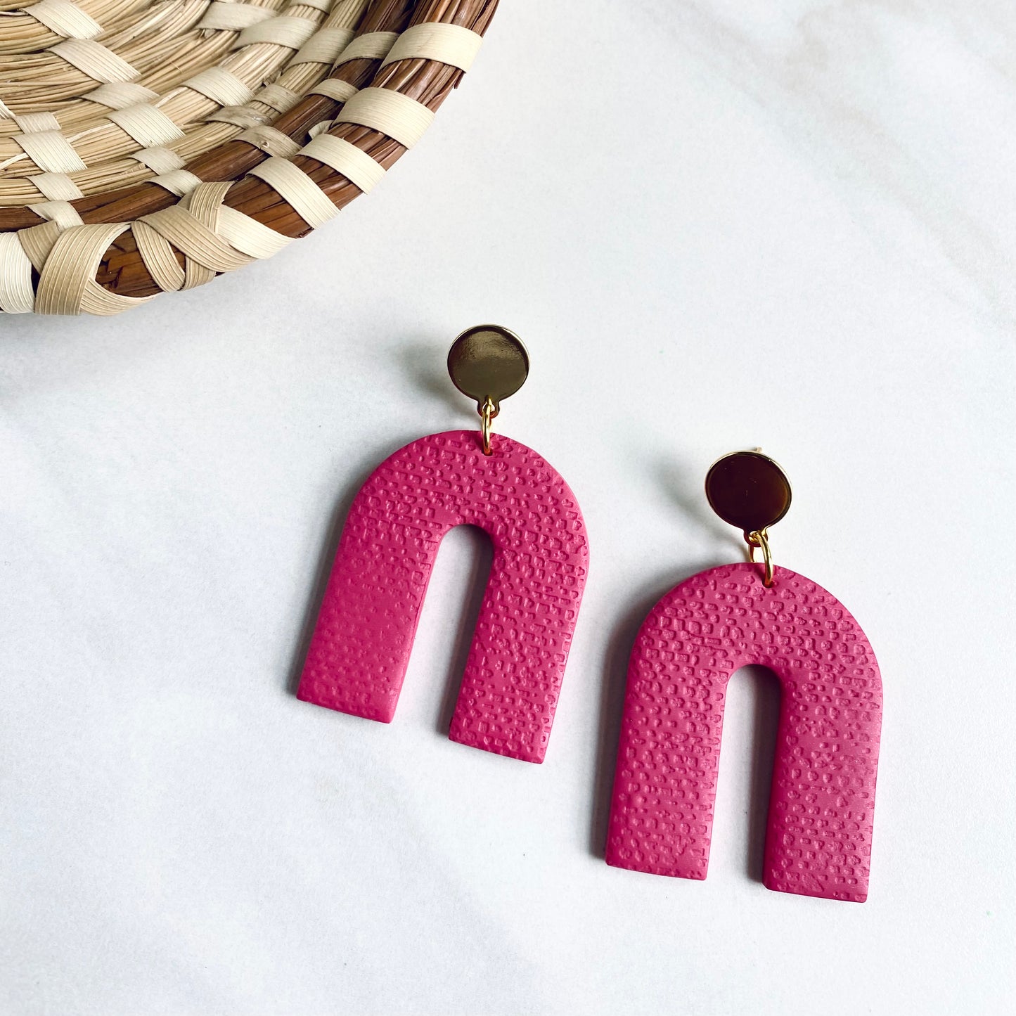 Arches // Intense Pink Textured