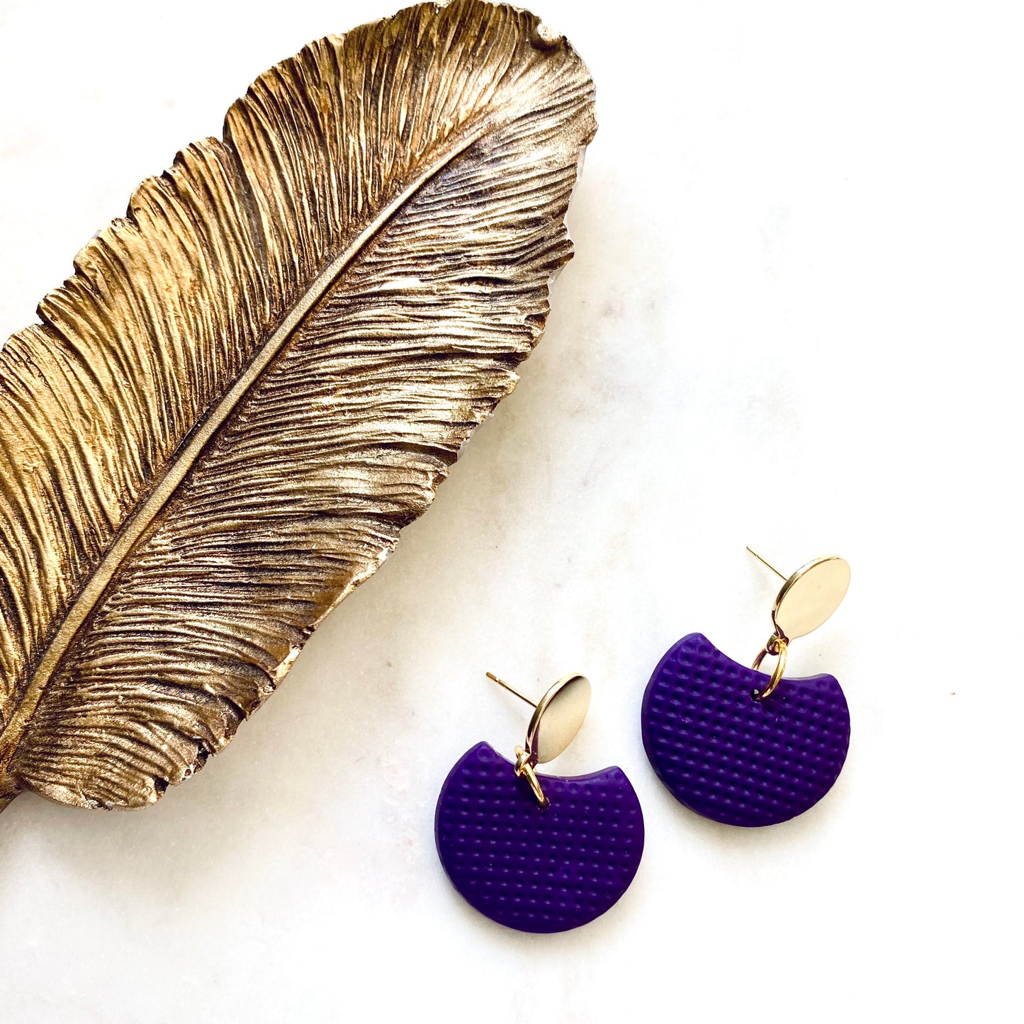 Birdie // Purple Textured