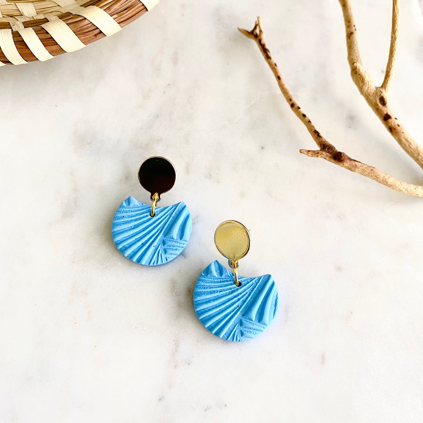 Birdie // Coastal Blue Textured
