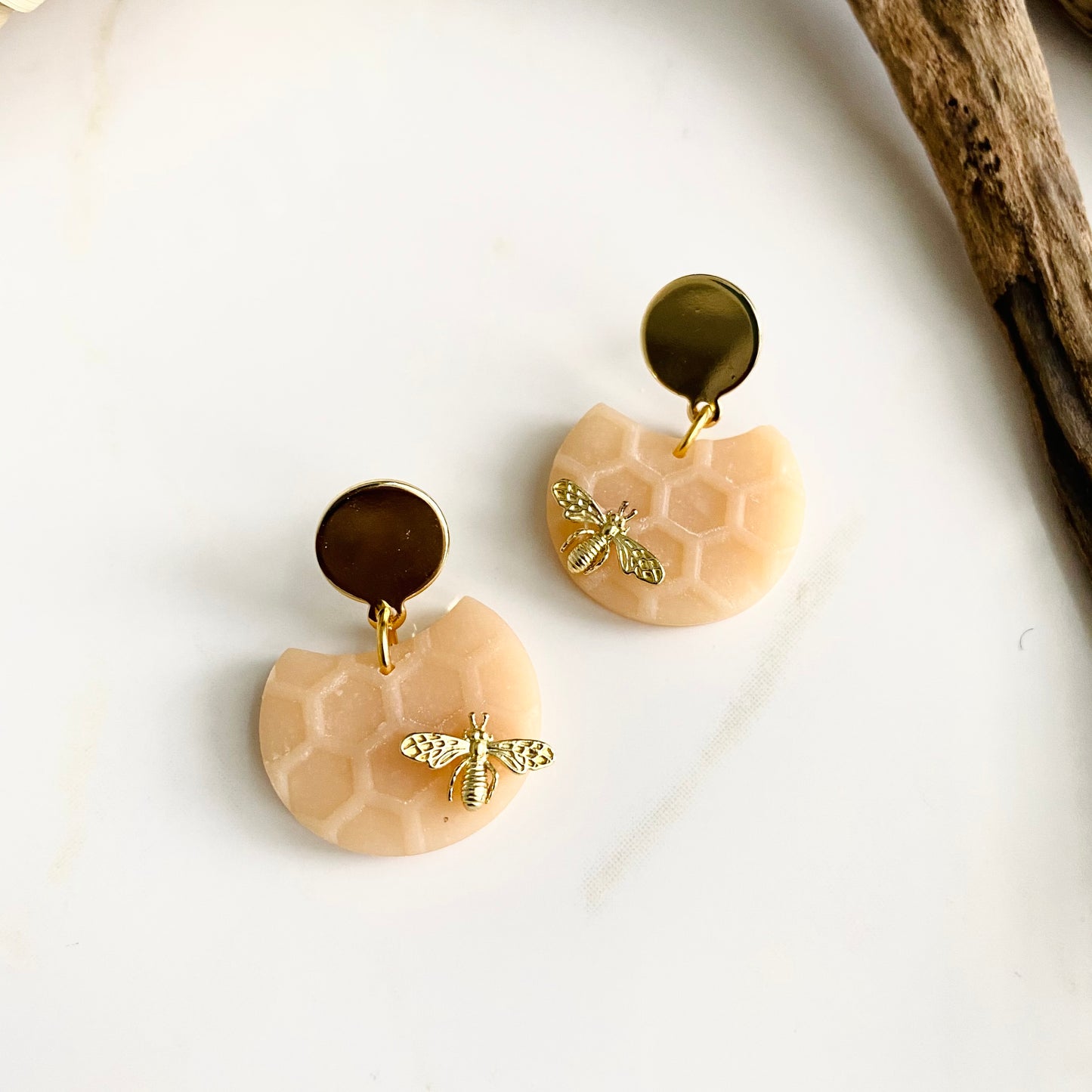 Birdie // Honeycomb + Brass Bee