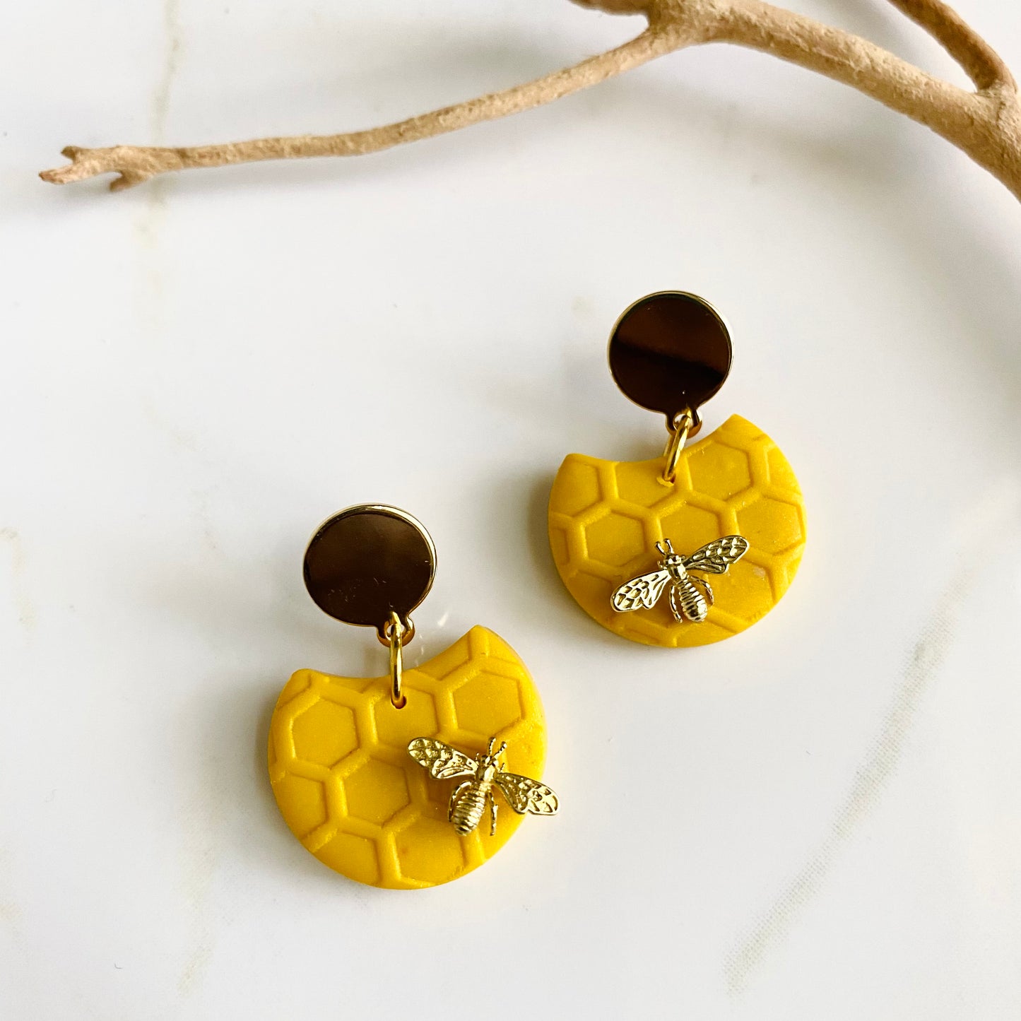 Birdie // Honeycomb + Brass Bee