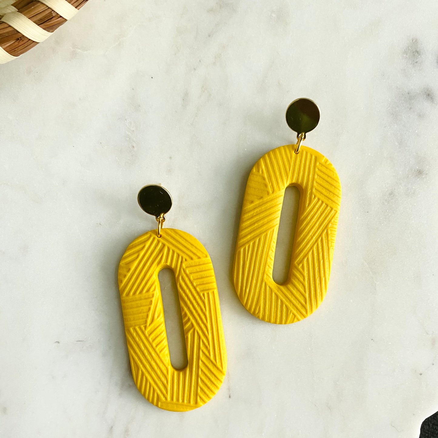Olivia // Sunshine Yellow Textured