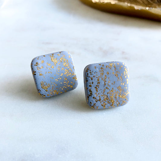 Sparkle Gray Studs