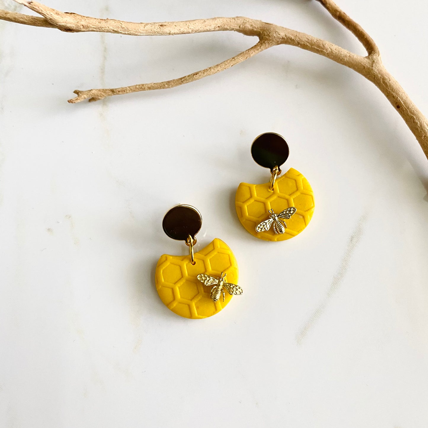 Birdie // Honeycomb + Brass Bee