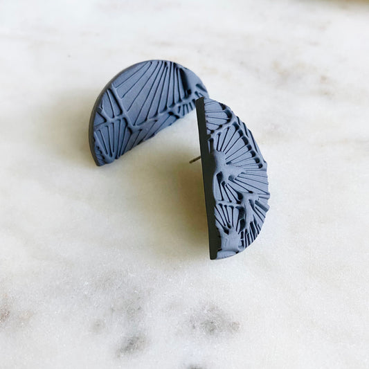 Luna // Pewter Gray Textured