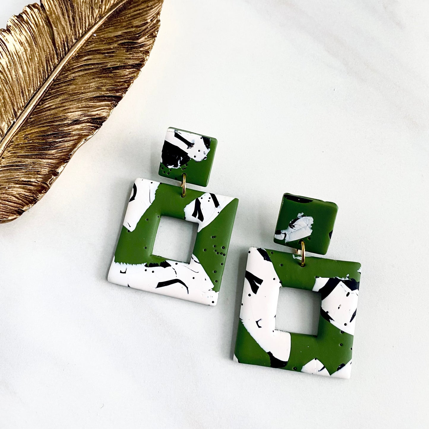 Ivy // Middleton Print Olive Green