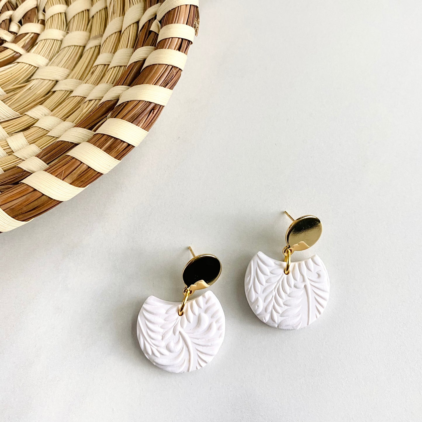 Birdie // Blanc Print Textured