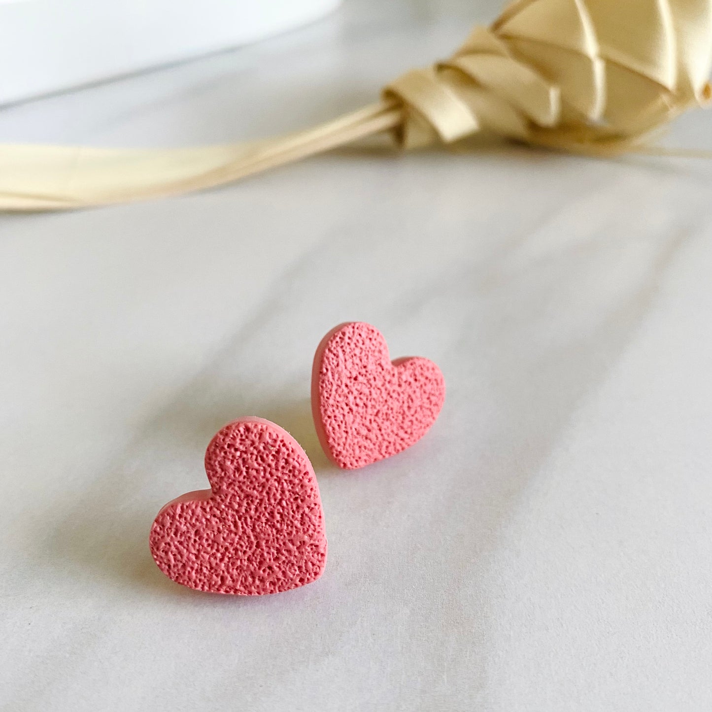 Sweetheart Textured Studs