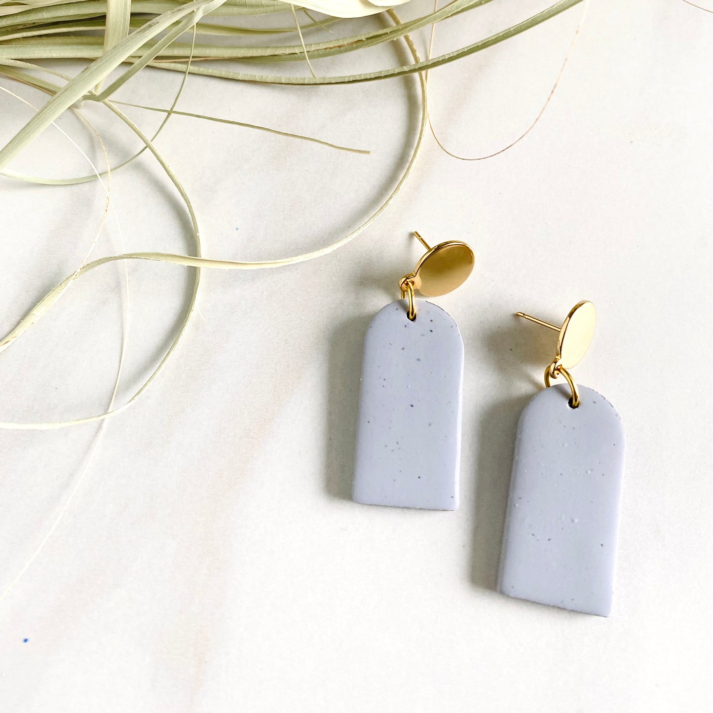 Gray + Brass