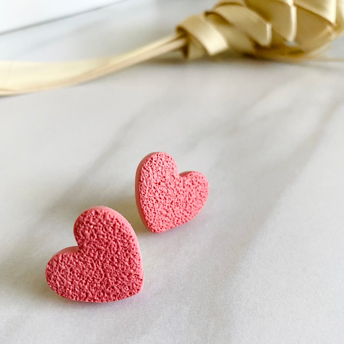 Sweetheart Textured Studs
