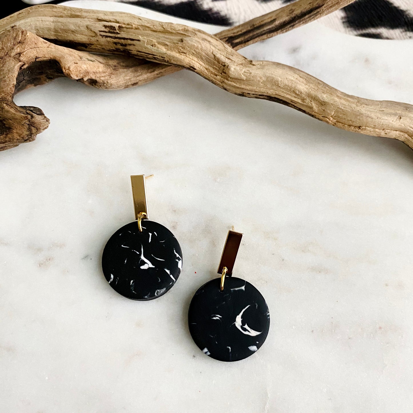 Black Print + Brass