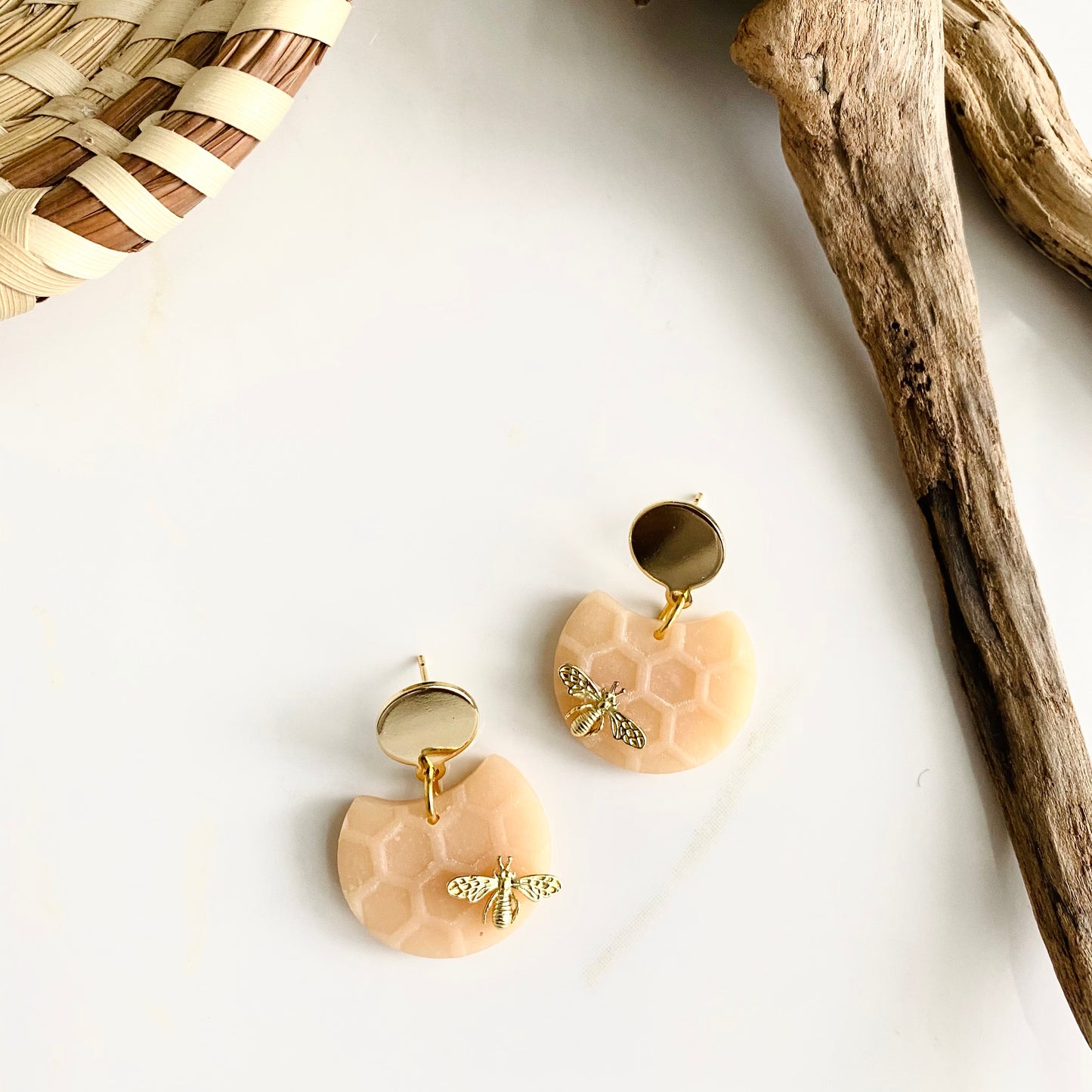 Birdie // Honeycomb + Brass Bee