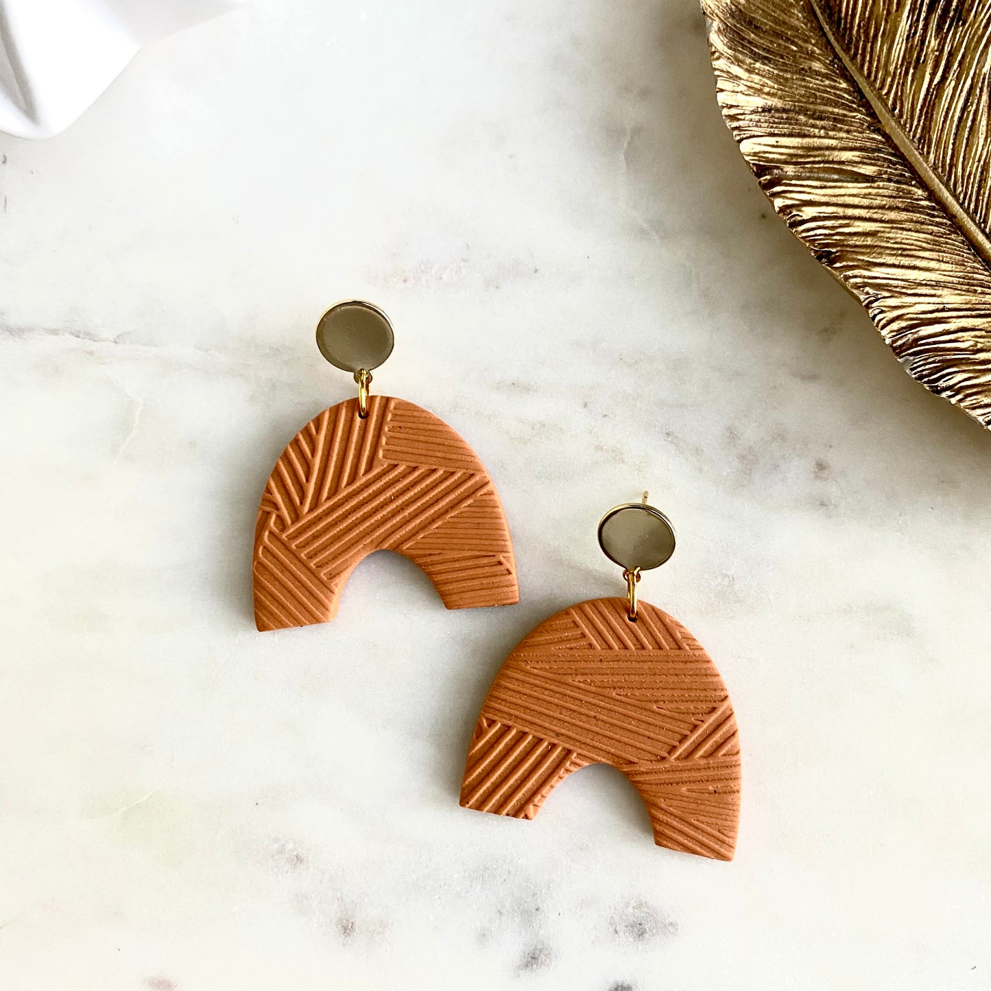 Arches // Orange Textured