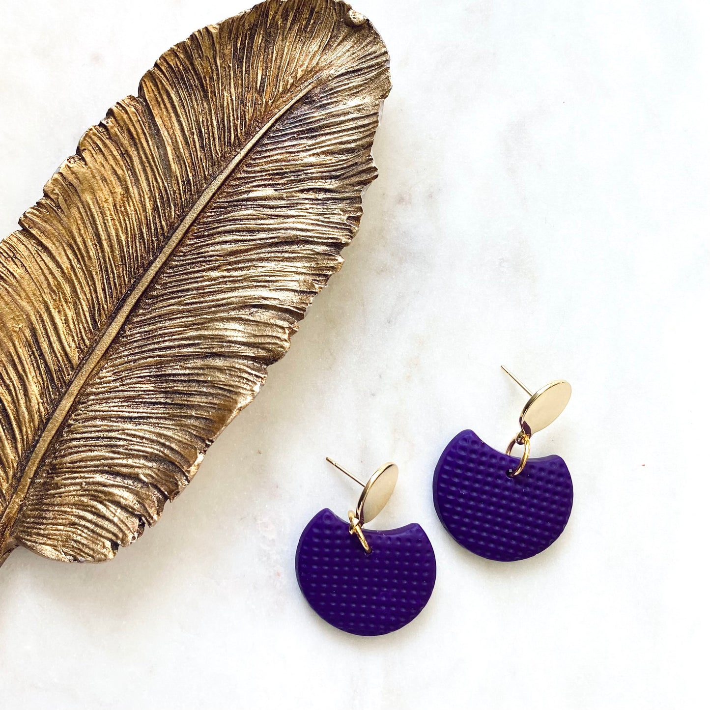 Birdie // Purple Textured