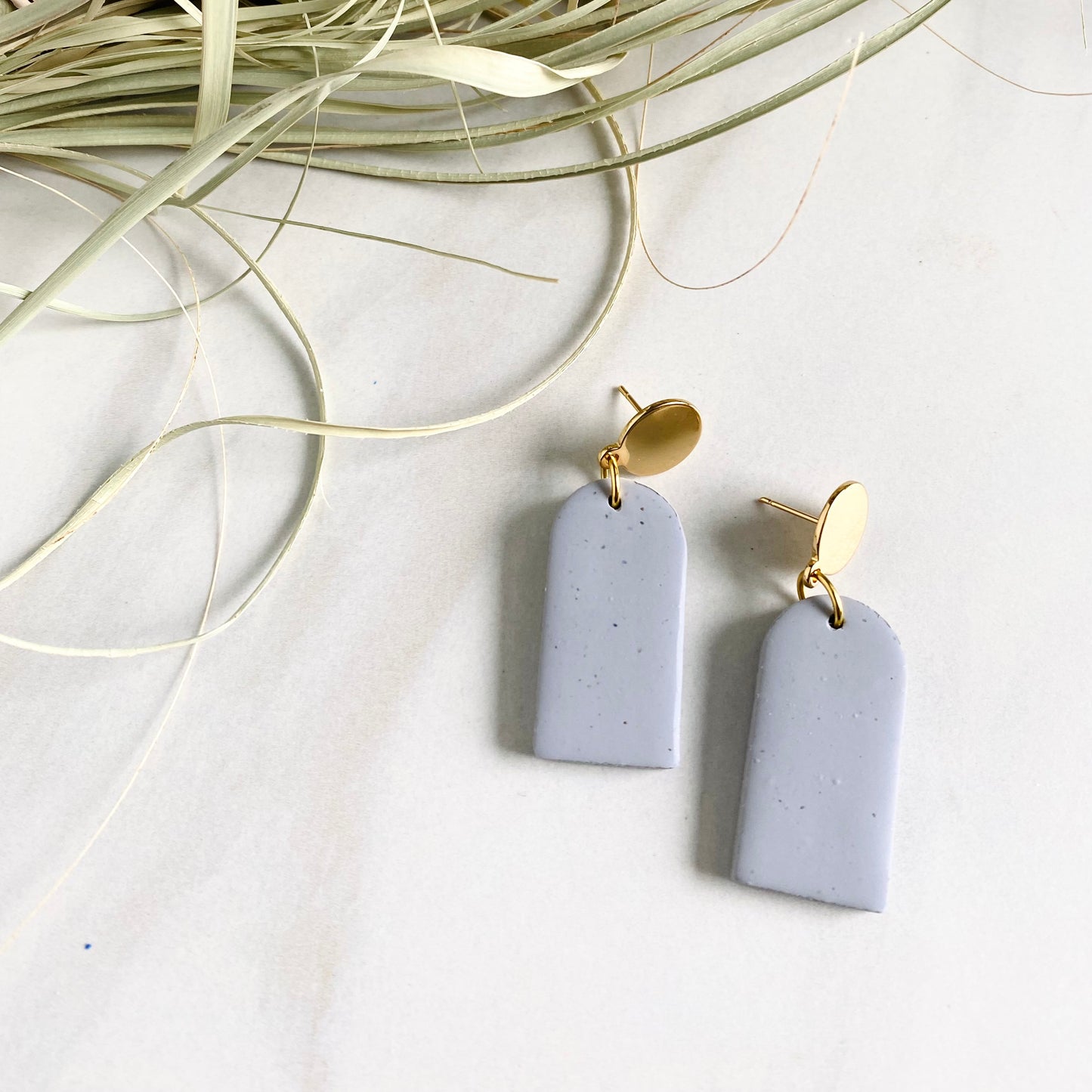 Gray + Brass