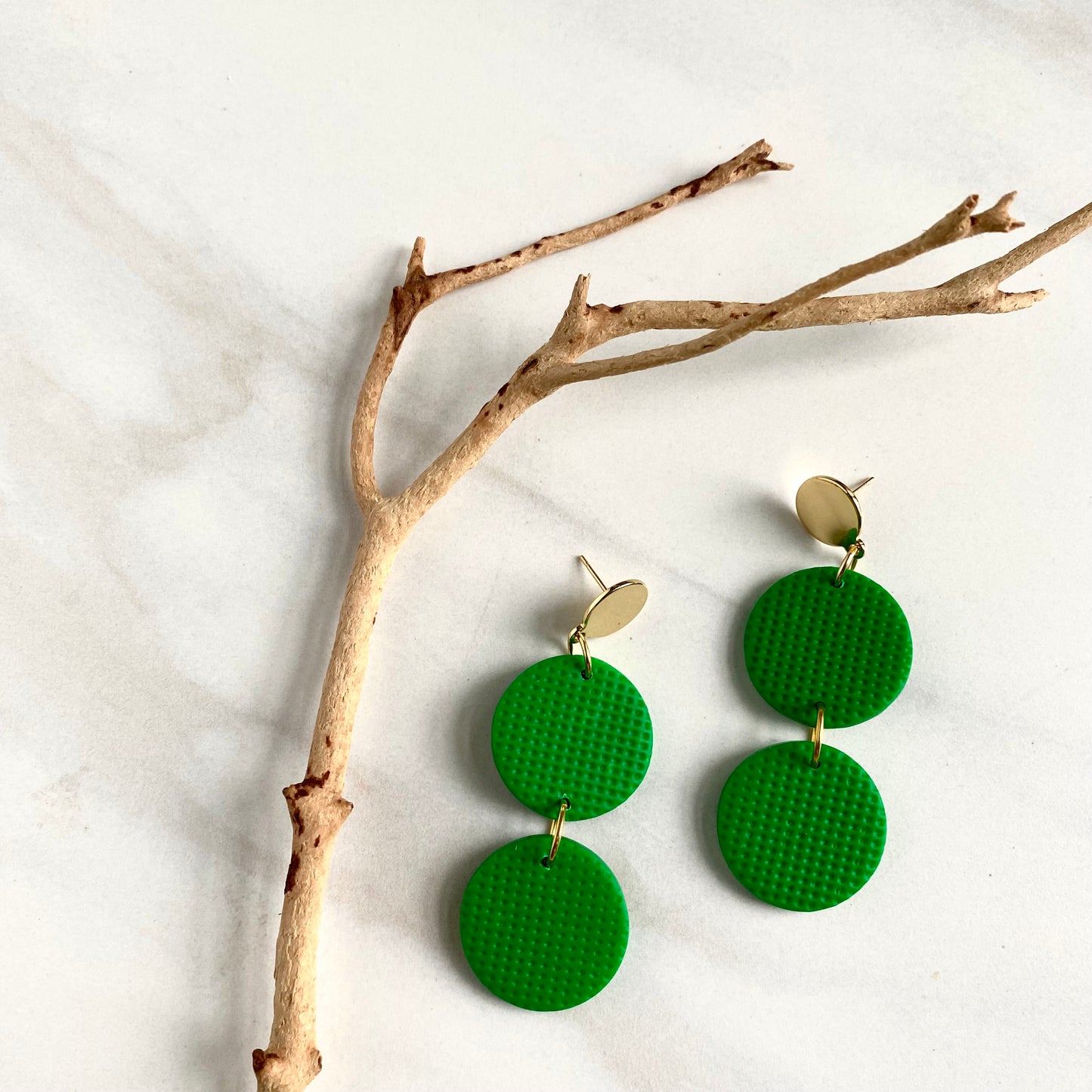 Deuce // Spring Green Textured