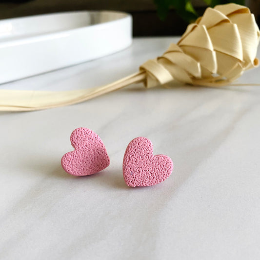 Sweetheart Textured Studs