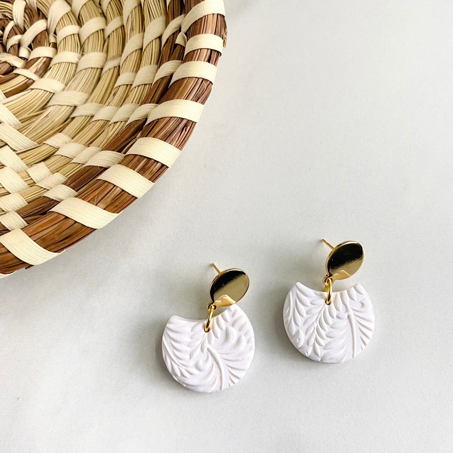 Birdie // Blanc Print Textured