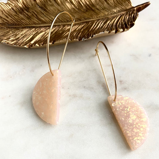 Sparkle Luna Dangles